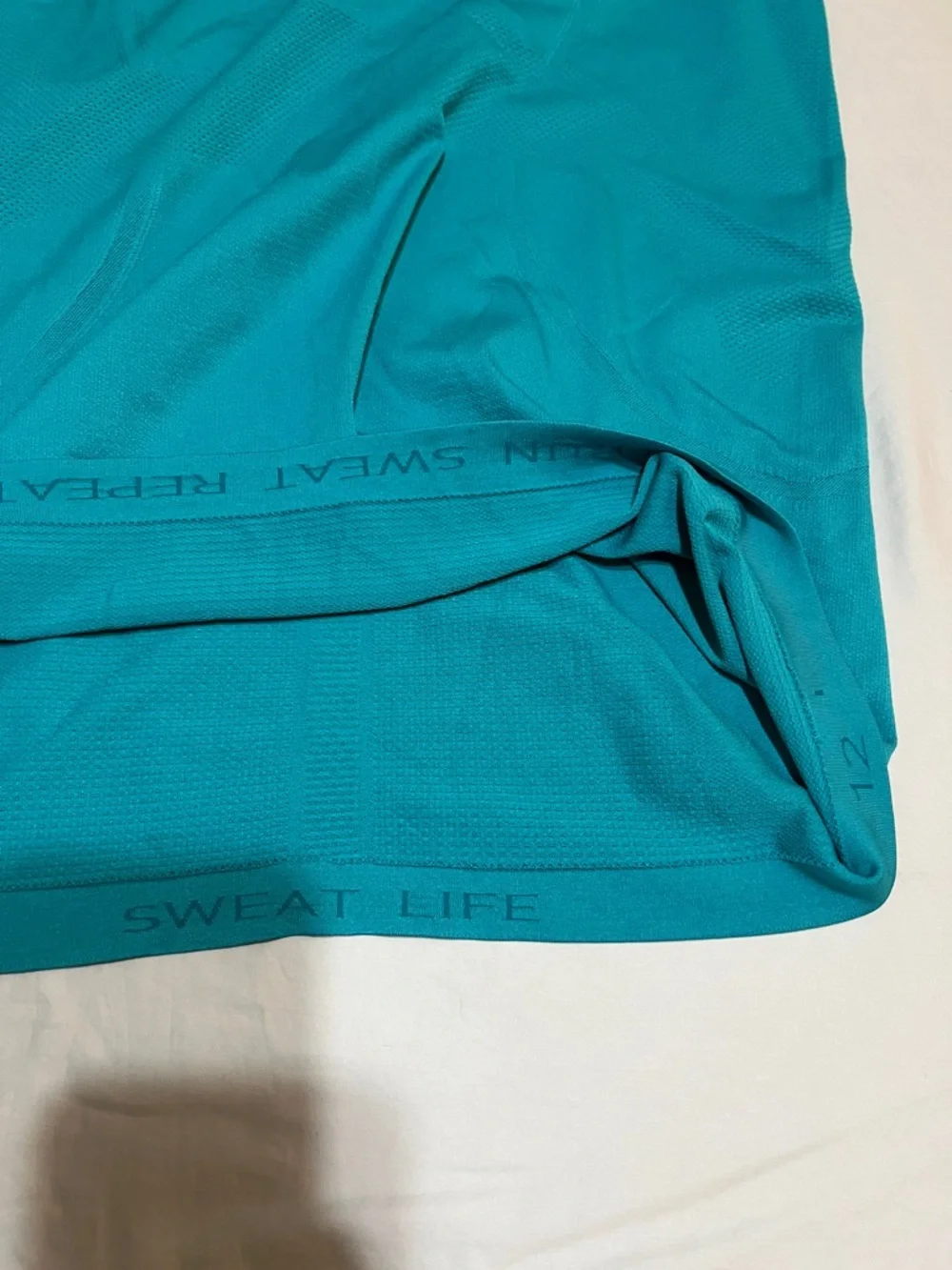 Lululemon Swiftly Tech Short Sleeve Top - Teal / Size 12 Running Training